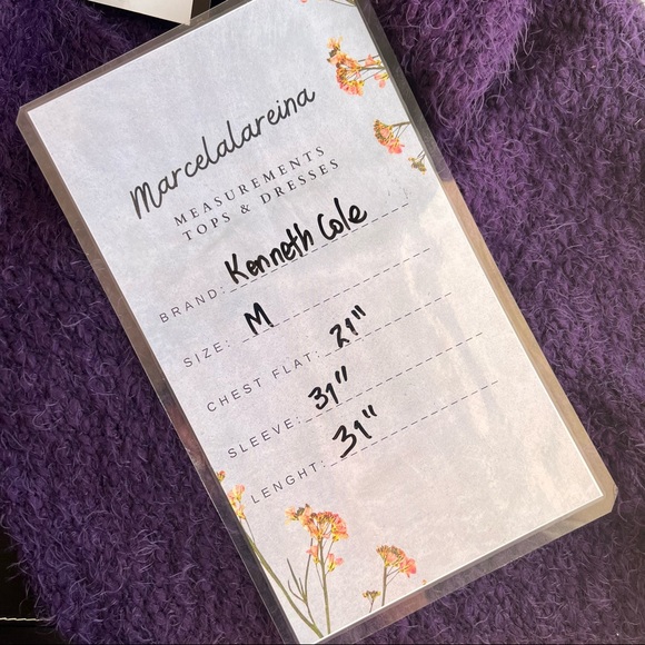 Kenneth Cole Reaction Women’s Sweater Size Medium - Picture 16 of 16